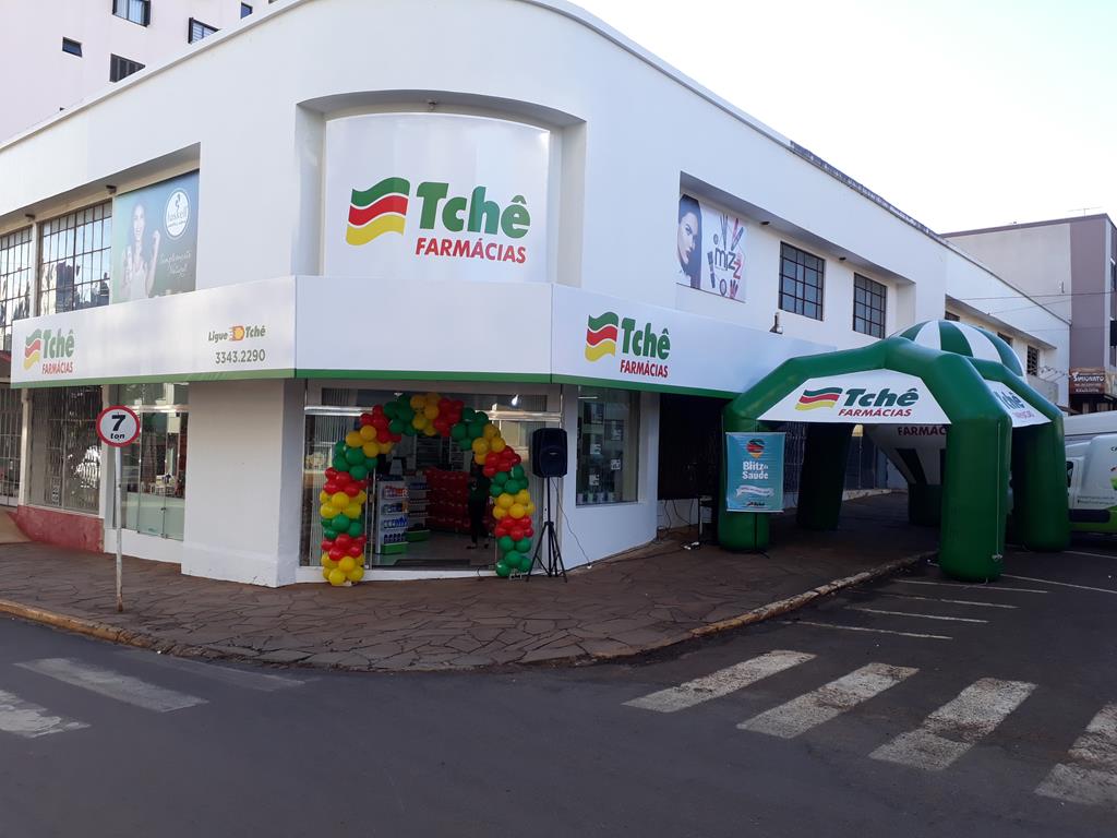 Inauguração - Tchê Farmácias - Sananduva - Farmácia Fabricio Filial