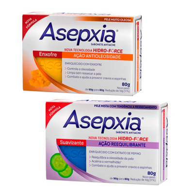 Asepxia Sabonete Antiacne 80g