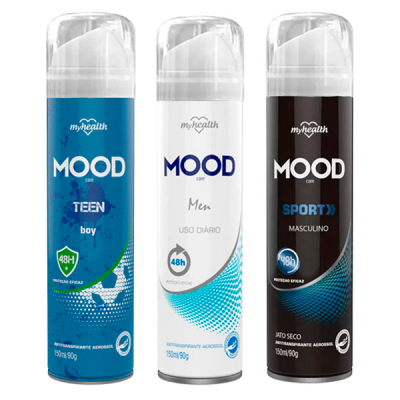 Mood My Health Desodorante Aerossol Men 150ml