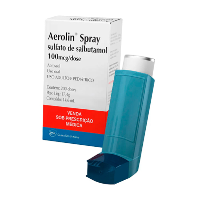 Aerolin Spray 100mg 200 Doses