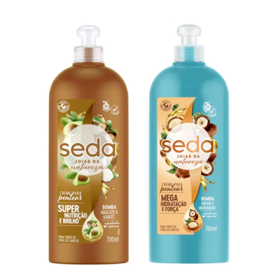 Seda Jóias da Natureza Creme de Pentear 700ml