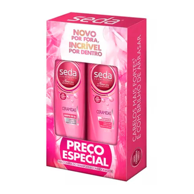 Seda Kit Shampoo 325ml + Condicionador 325ml