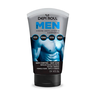 Depi Roll Creme Corpo Men 130g