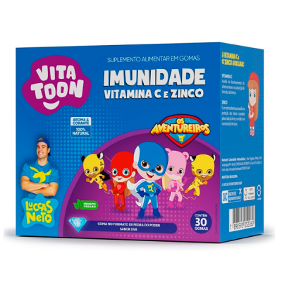 VitaToon Luccas Neto Imunidade (Vit. C e ZN)
