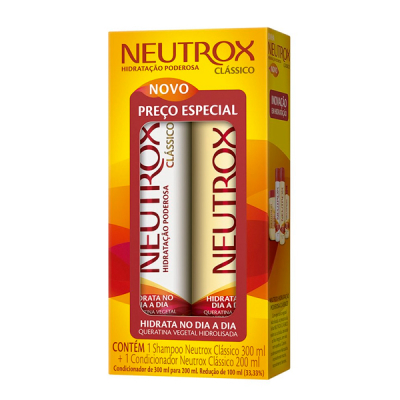 Kit Neutrox Shampoo 300ml + Condicionador 200ml