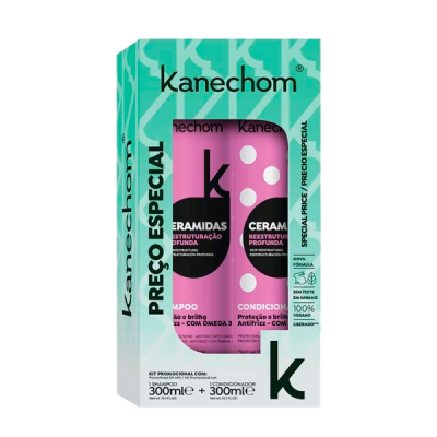 Kit Kanechom Shampoo 300ml + Condicionador 300ml