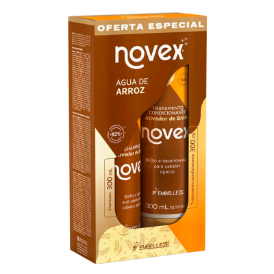 Kit Novex Shampoo + Condicionador 300ml