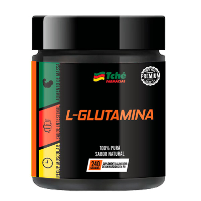 Suplemento Alimentar Linha Academia Solúvel L-Glutamina