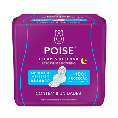 Poise Absorvente Noturno