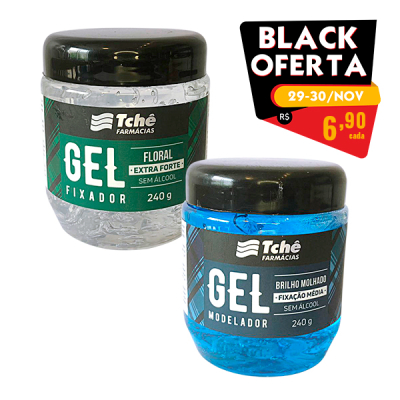 Gel Fixador Tchê Farmácias 