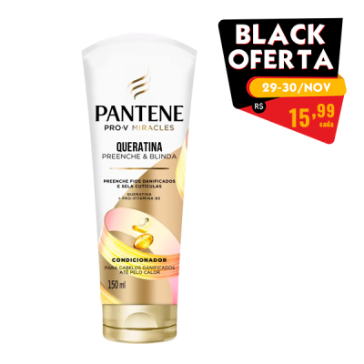 Pantene Condicionador Queratina