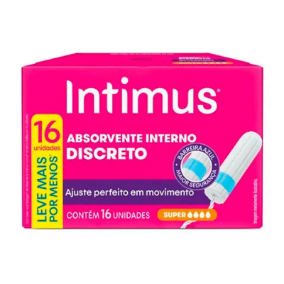 Intimus Absorvente Interno 16 Unid.