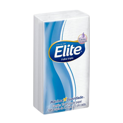 Elite Lenço Pocket Folha Tripla