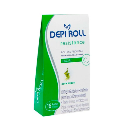 Depi Roll Folha Facial 16 Unidades