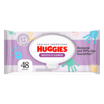 Huggies Lenços Umedecidos Rosto e Corpo