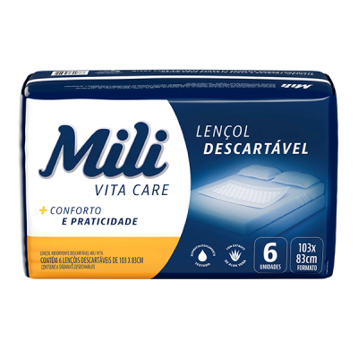 Mili Lençol Descartável Vita Care Premium