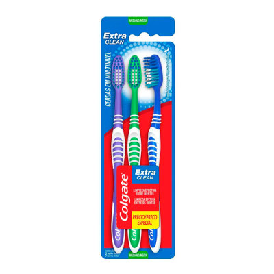 Colgate Escova Dental Extra Clean Macia