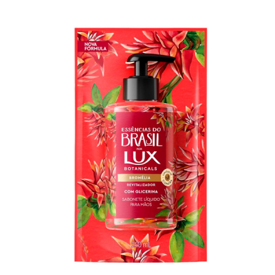 Lux Sabonete Líquido para Mãos Bromélia Botanicals Refil