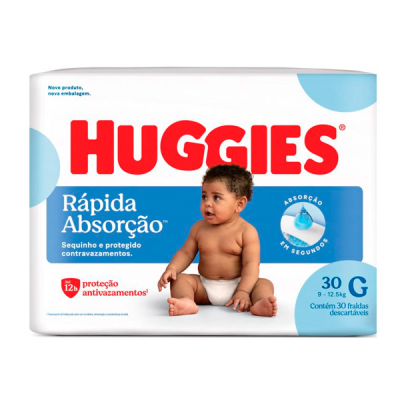 Huggies Fraldas Tripla Proteção Meguinha