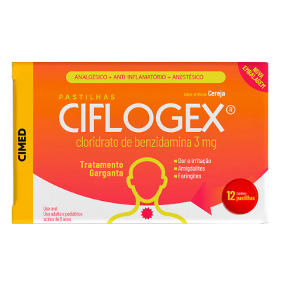 Ciflogex 3mg 12 Unid.