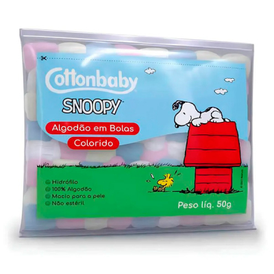 Cottonbaby Snoopy Algodão Bola Color