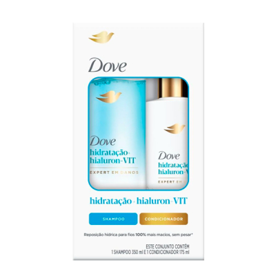Kit Dove Shampoo 350ml + Condicionador 175ml