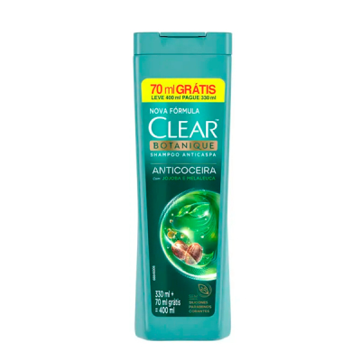 Clear Shampoo Anticaspa Leve 400ml Pague 330ml