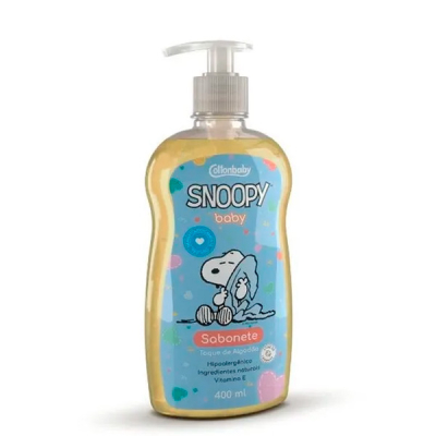 Cottonbaby Snoopy Sabonete Líquido 400ml 