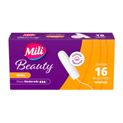 Mili Absorvente Interno Beauty 16 Unid.