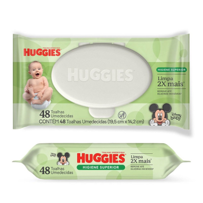 Huggies Toalhas Umedecidas 48 Unid.