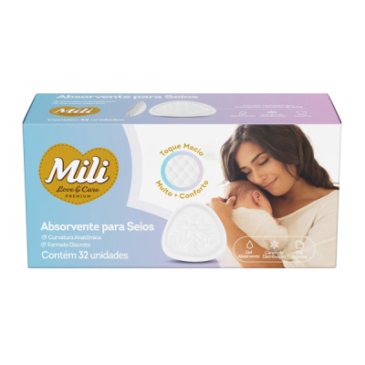 Mili Absorvente para Seios Love&Care
