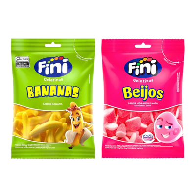 Fini Balas Gelatinas 80g